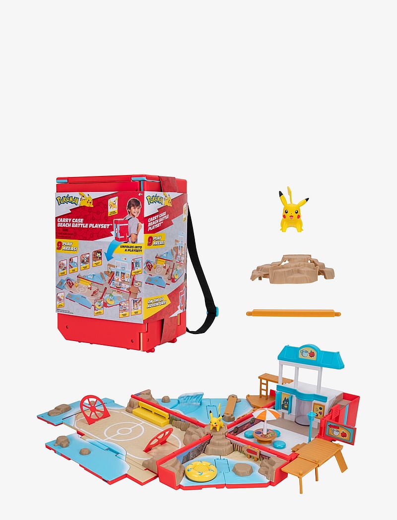 Pokemon - POKEMON CARRY CASE BEACH PLAYSET - leikfangasett - multi colour - 2