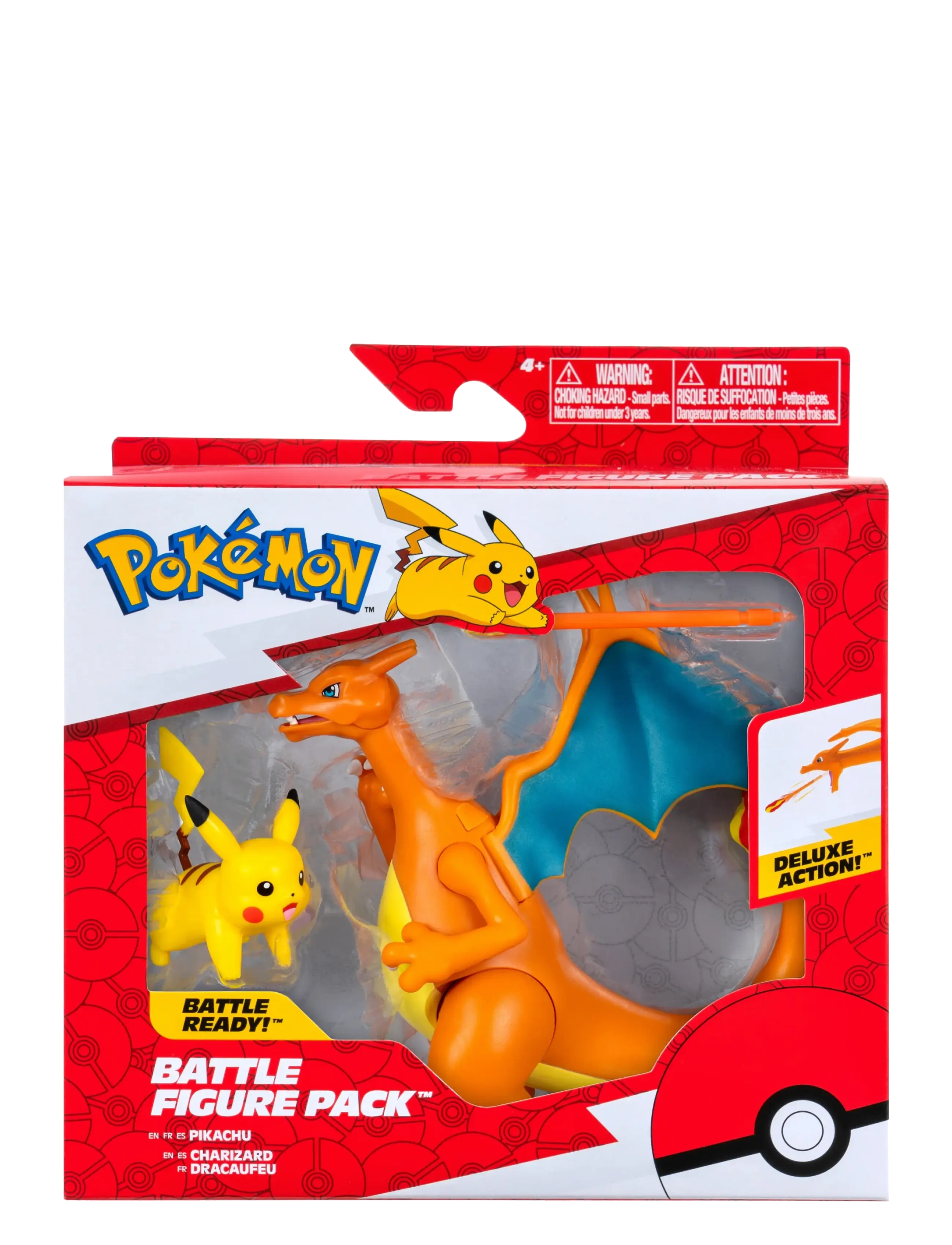 Pokemon POKEMON FIGURE SET 2 PK CHARIZARD AND PIKACHU - Lelut - MULTI COLOUR / multi