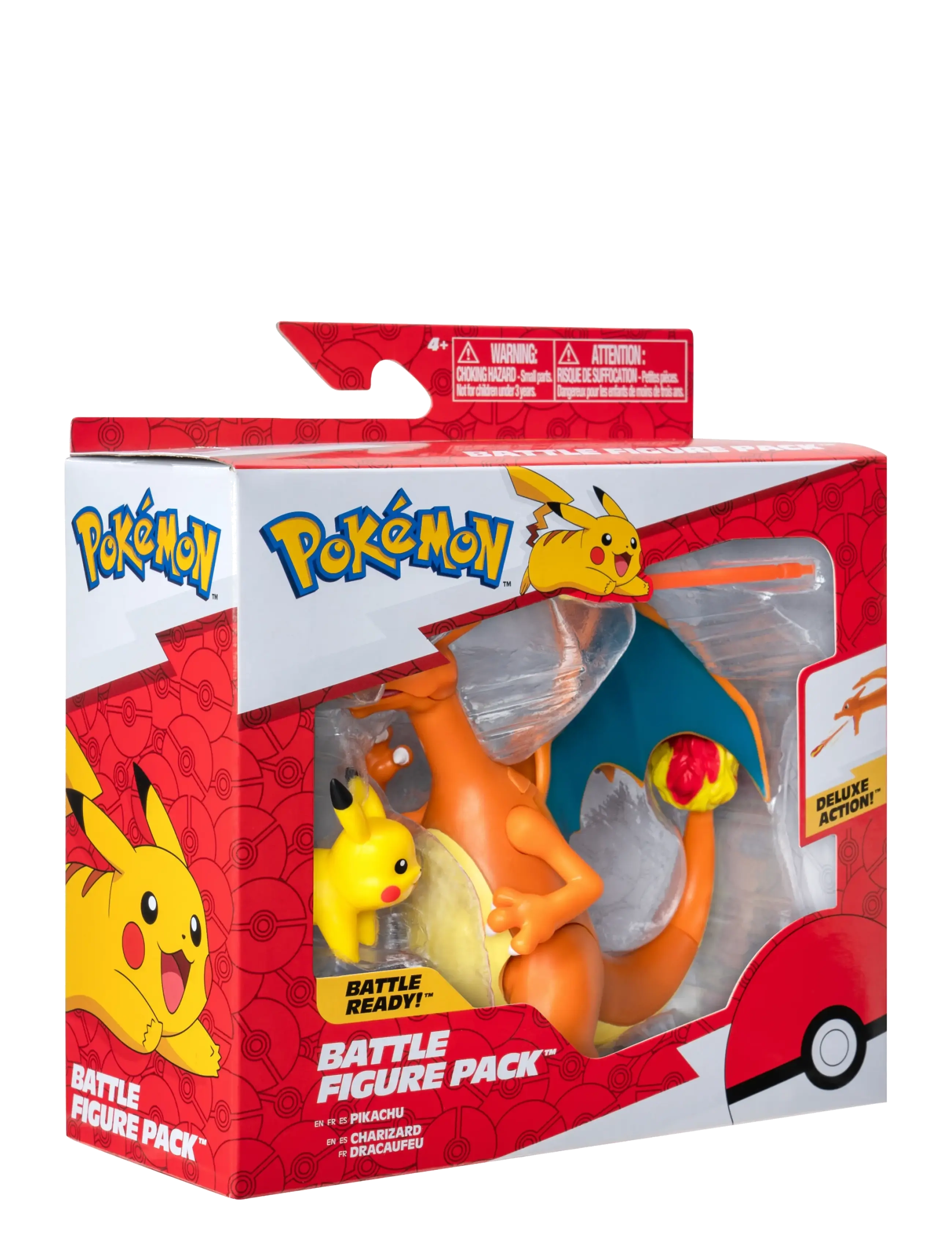 Pokemon - POKEMON FIGURE SET 2 PK CHARIZARD AND PIKACHU - actionfigurer - multi colour - 3