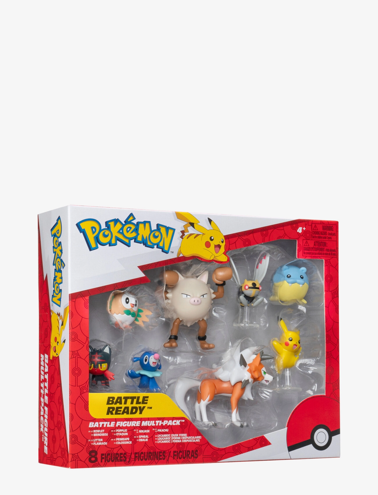 POKEMON BATTLE FIGURE 8 PK - MULTI COLOUR