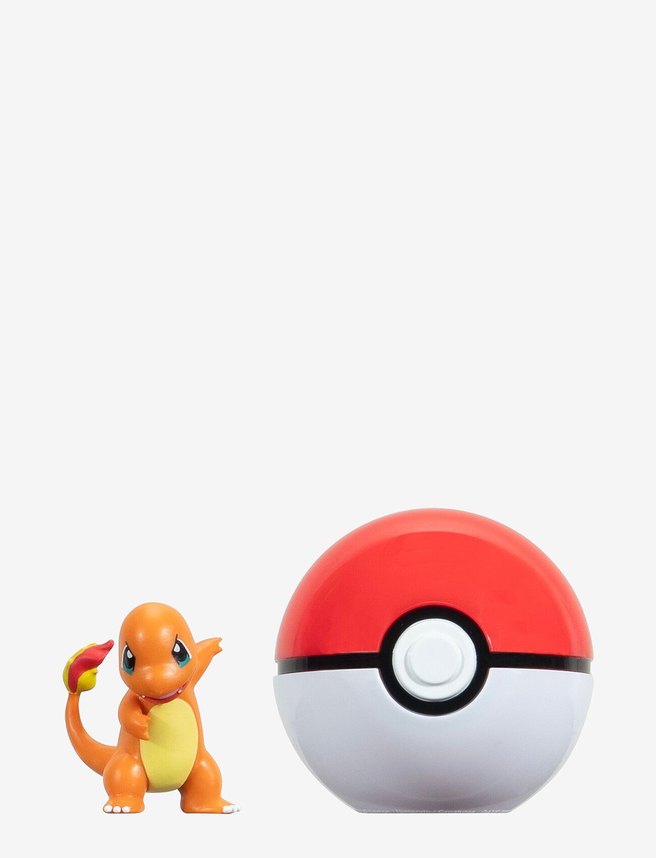 Pokemon - POKEMON CLIP N GO CHARMANDER WITH POKE BALL - action-figurer - multi colour - 1