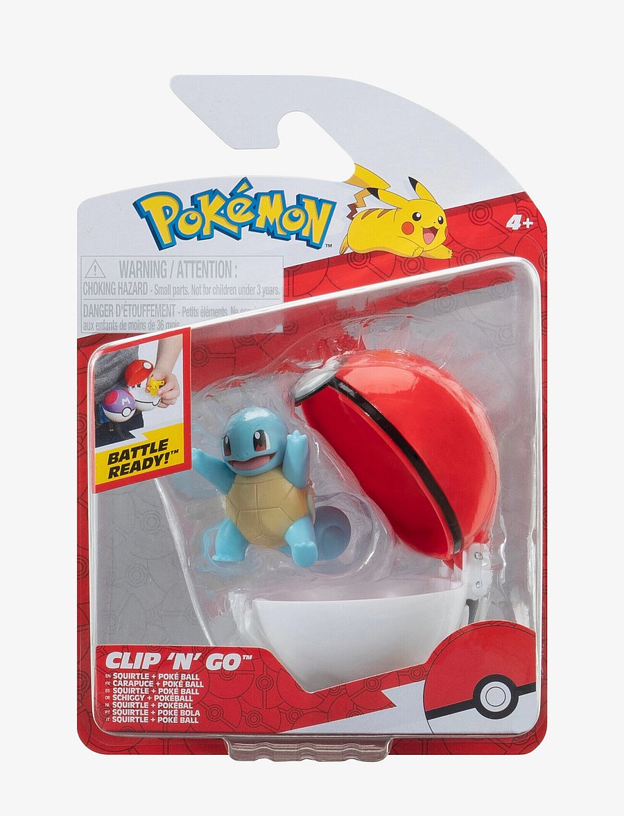 Proxy - POKEMON CLIP N GO SQUIRTLE WITH POKE BALL - multi colour - 0