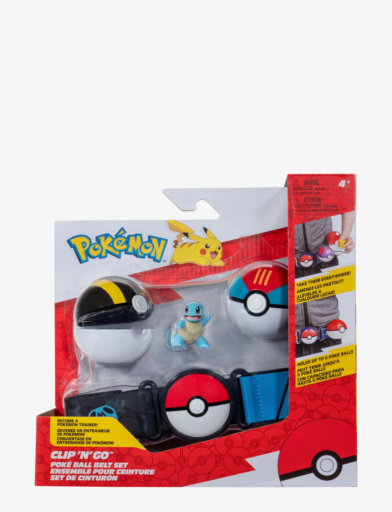 Pokemon POKEMON CLIP N GO BELT SET SQUIRTLE - Playsets & Action figures - MULTI COLOUR / multi