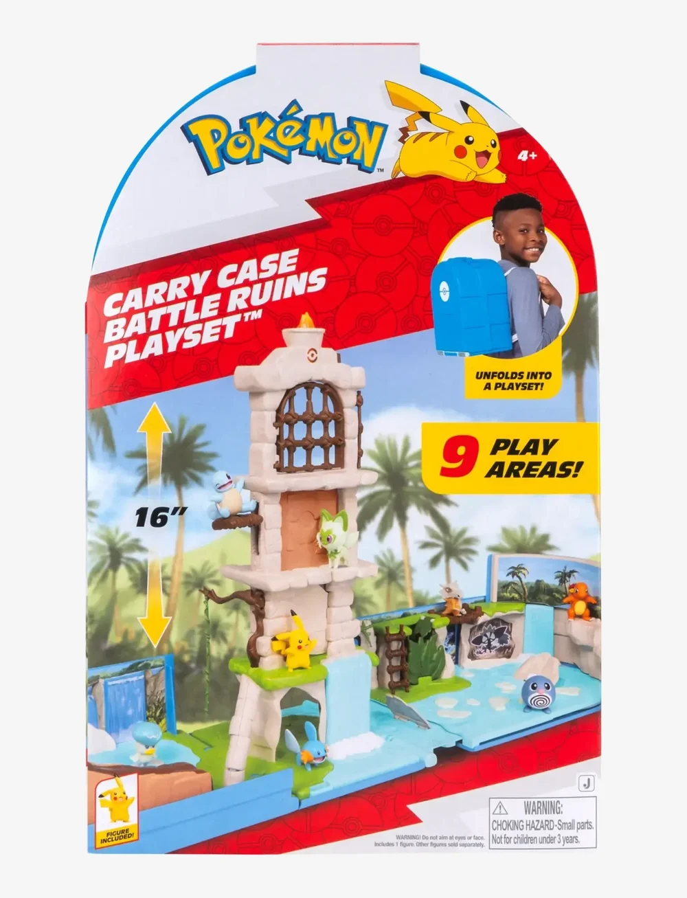 Pokemon - POKEMON CARRY CASE BATTLE RUINS PLAYSET - lekset - multi colour - 1