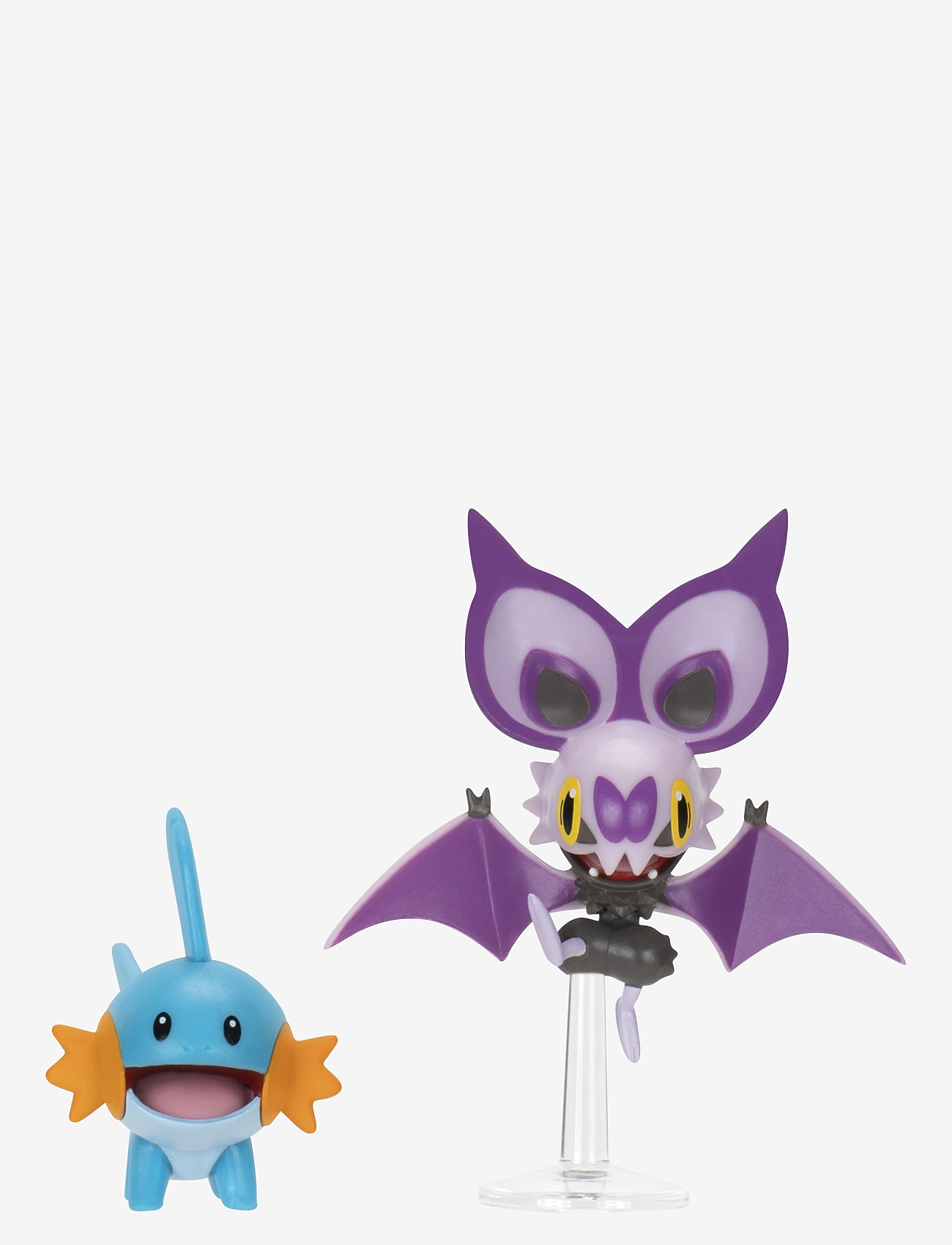 Pokemon - POKEMON BATTLE FIGURE NOIBAT AND MUDKIP - hasarfígúrur - multi colour - 1