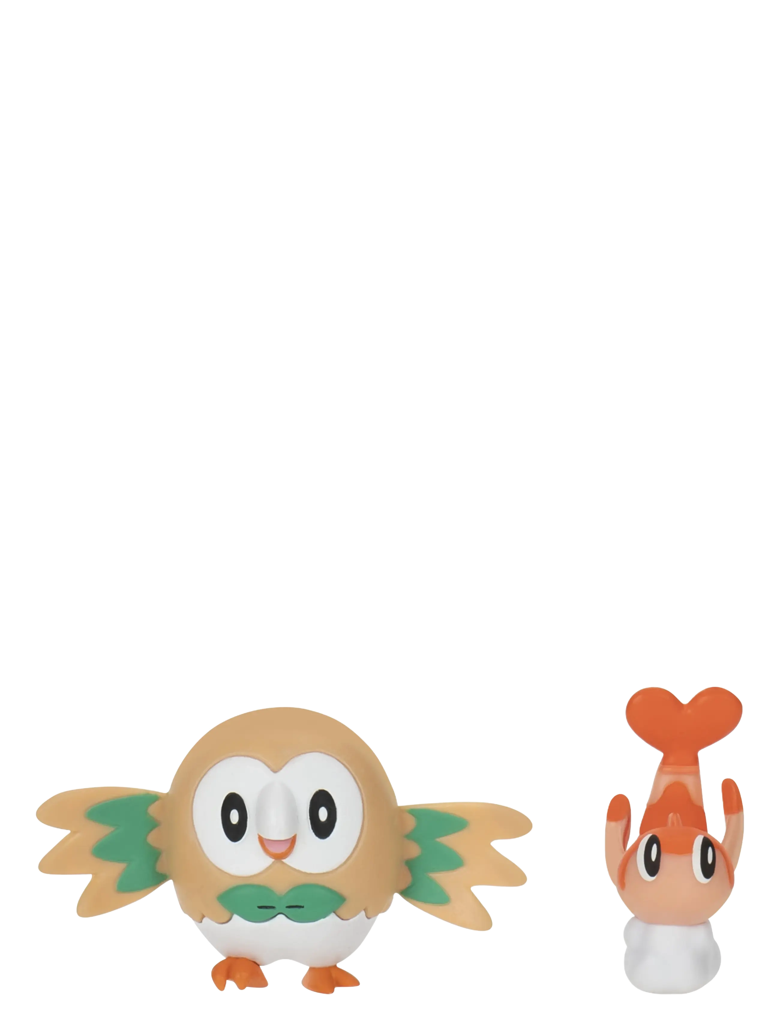 Proxy - POKEMON BATTLE FIGURE TATSUGIRI & ROWLET - laveste priser - multi colour - 1