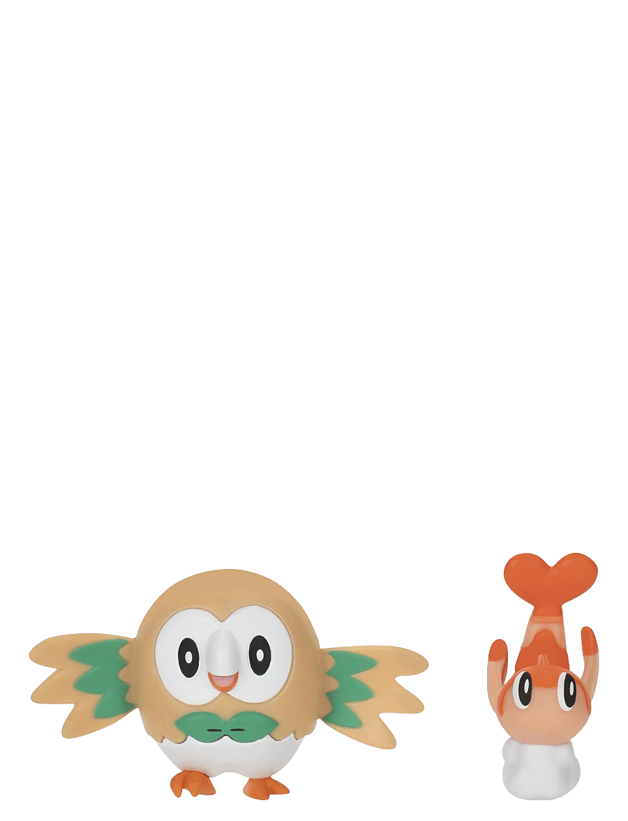 Proxy - POKEMON BATTLE FIGURE TATSUGIRI & ROWLET - lowest prices - multi colour - 1