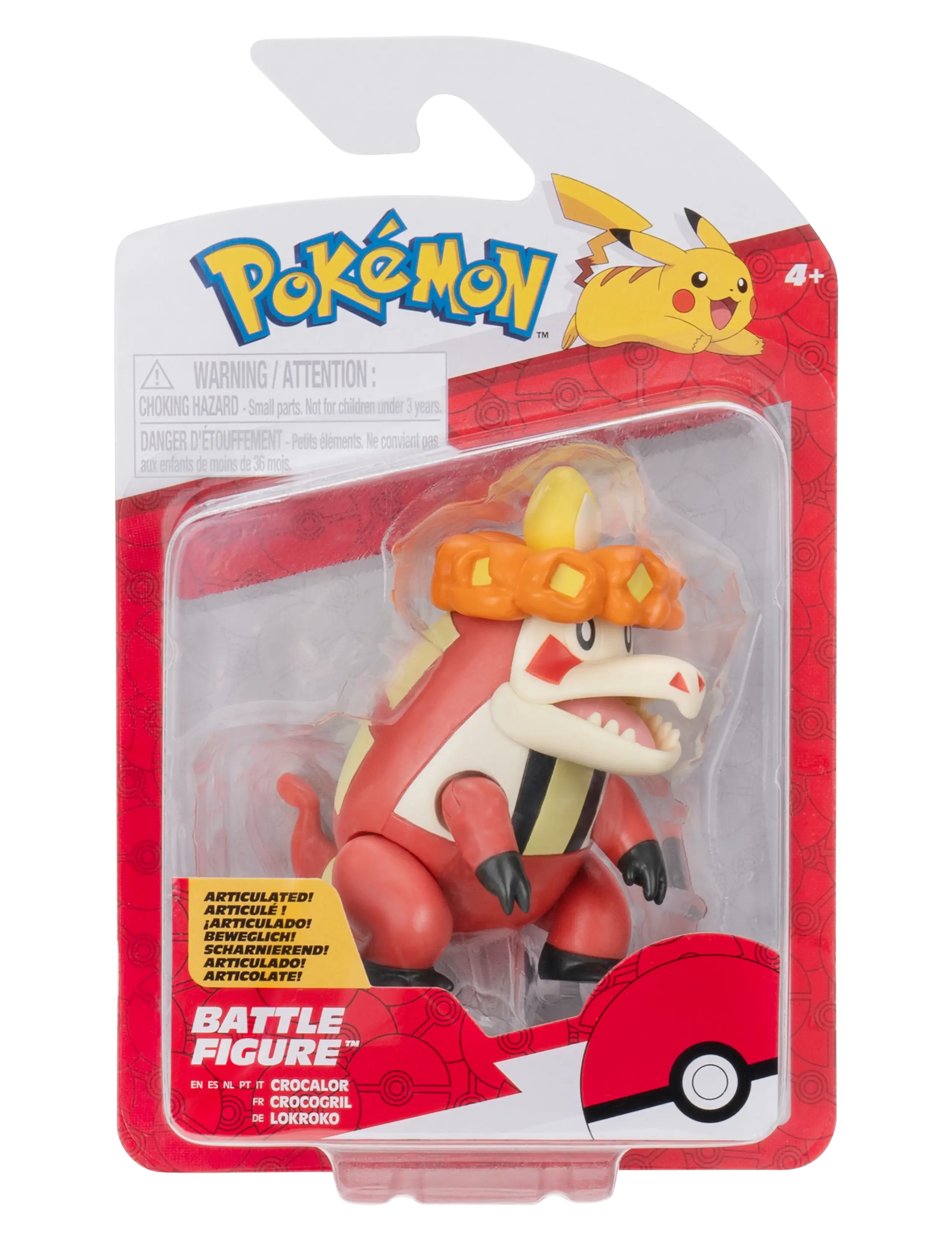 Proxy POKEMON BATTLE FIGURE CROCALOR - Proxy - MULTI COLOUR / multi