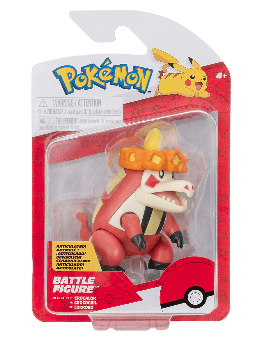 Proxy - POKEMON BATTLE FIGURE CROCALOR - lowest prices - multi colour - 0