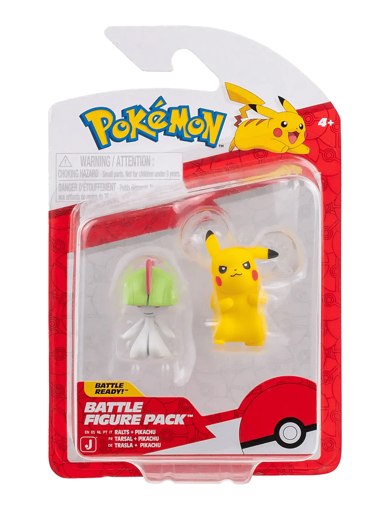 Proxy - POKEMON BATTLE FIGURE RALTS/PIKACHU - laveste priser - multi colour - 0