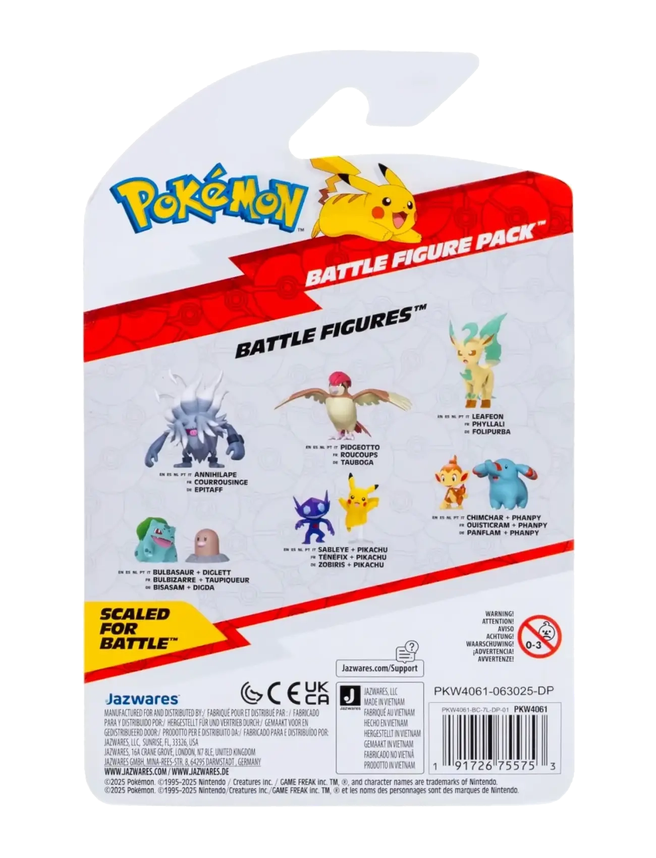 Proxy - POKEMON BATTLE FIGURE DIGLETT/BULBASAUR - lägsta priserna - multi colour - 1