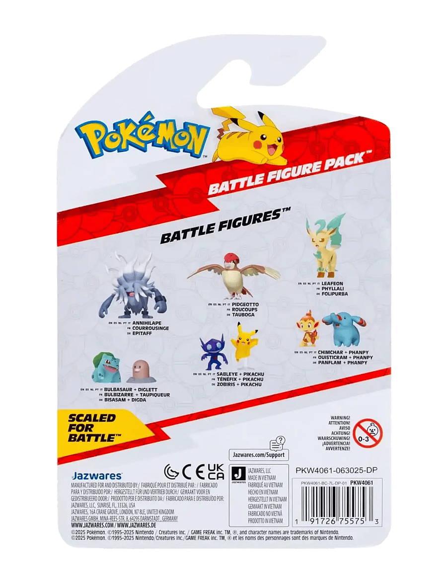 Proxy - POKEMON BATTLE FIGURE DIGLETT/BULBASAUR - lägsta priserna - multi colour - 1