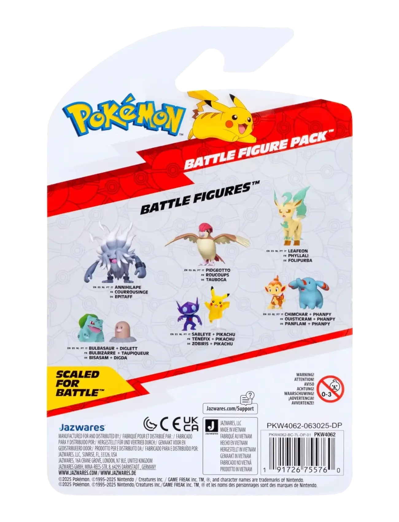 Proxy - POKEMON BATTLE FIGURE SABLEYE/PIKACHU - laveste priser - multi colour - 1