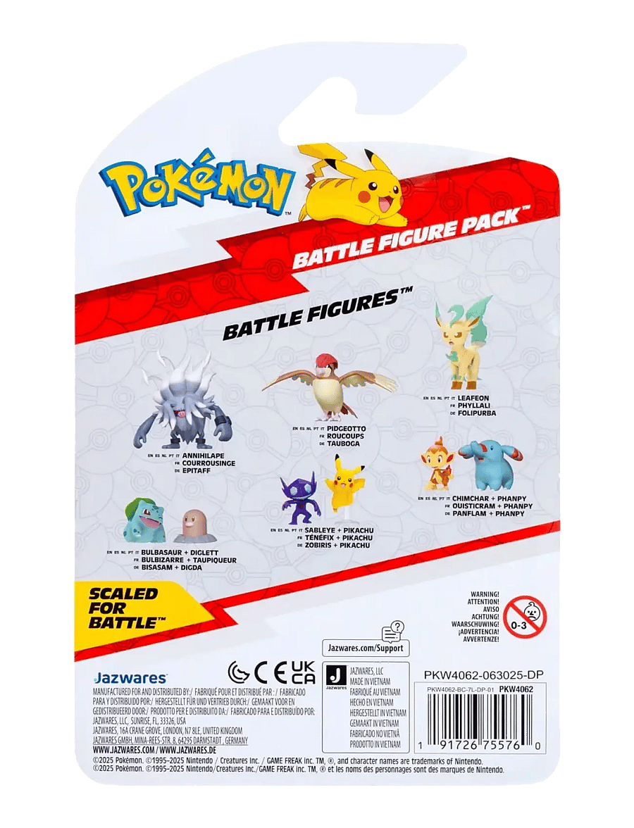 Proxy - POKEMON BATTLE FIGURE SABLEYE/PIKACHU - laveste priser - multi colour - 1