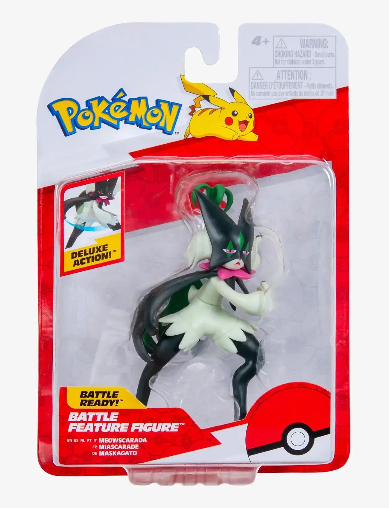 Pokemon - POKEMON BATTLE FEATURE FIGURE MEOWSCARADA - leikkisetit - multi colour - 0