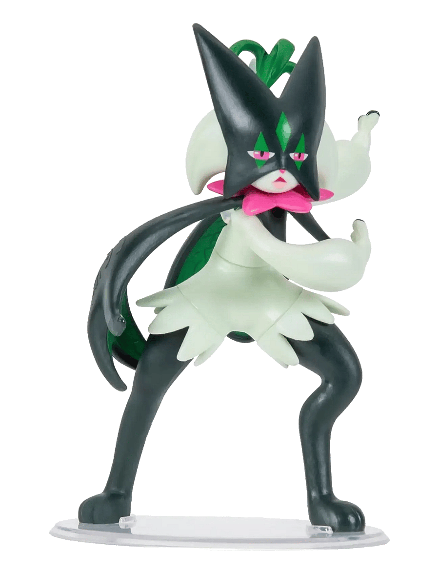 Pokemon - POKEMON BATTLE FEATURE FIGURE MEOWSCARADA - lekset - multi colour - 2