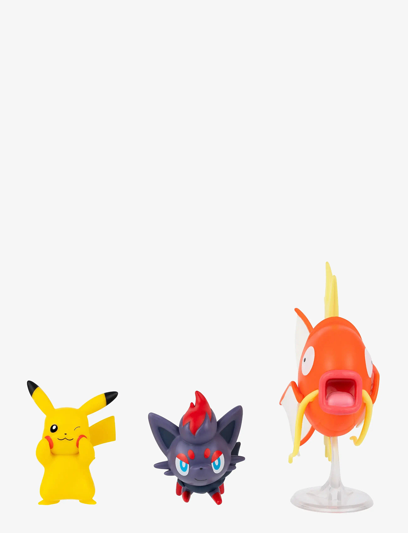 Pokemon - POKEMON BATTLE FIGURE 3 PK PIKACHU/MAGIKARP/ZORUA - actionfigurer - multi colour - 1