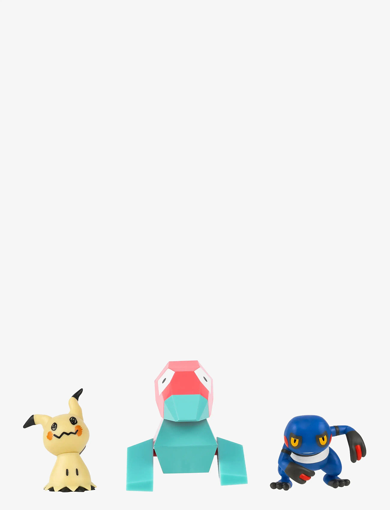Pokemon Pokemon Battle Figure 3 Pk Mimikyu/porygon/croagun (PRXPKW4091 ...