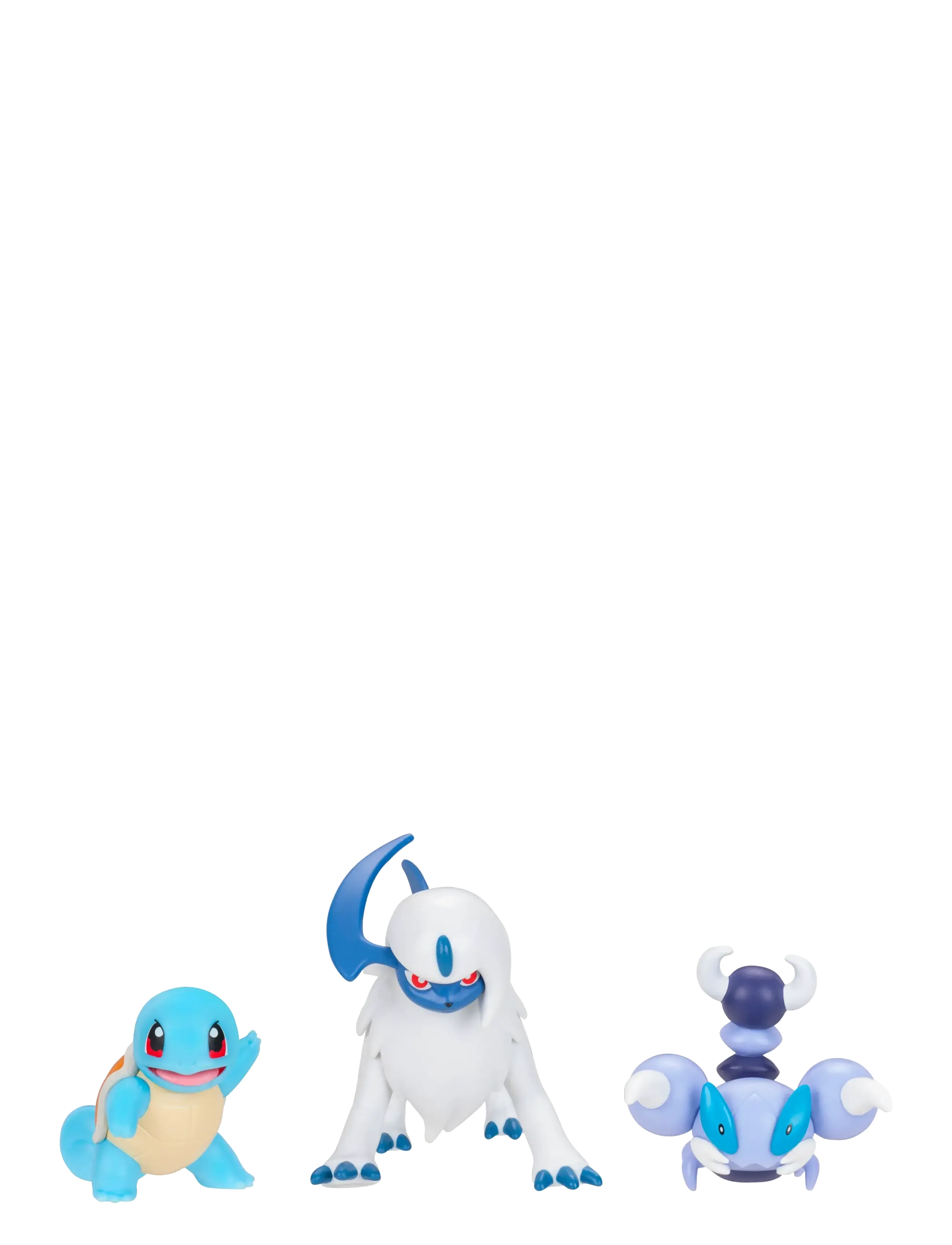 Pokemon - POKEMON BATTLE FIGURE 3 PK SQUIRTLE/ABSOL/SKORUPI - leksakssets & figurer - multi colour - 2