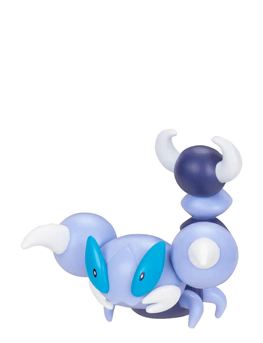 Pokemon - POKEMON BATTLE FIGURE 3 PK SQUIRTLE/ABSOL/SKORUPI - leksakssets & figurer - multi colour - 5