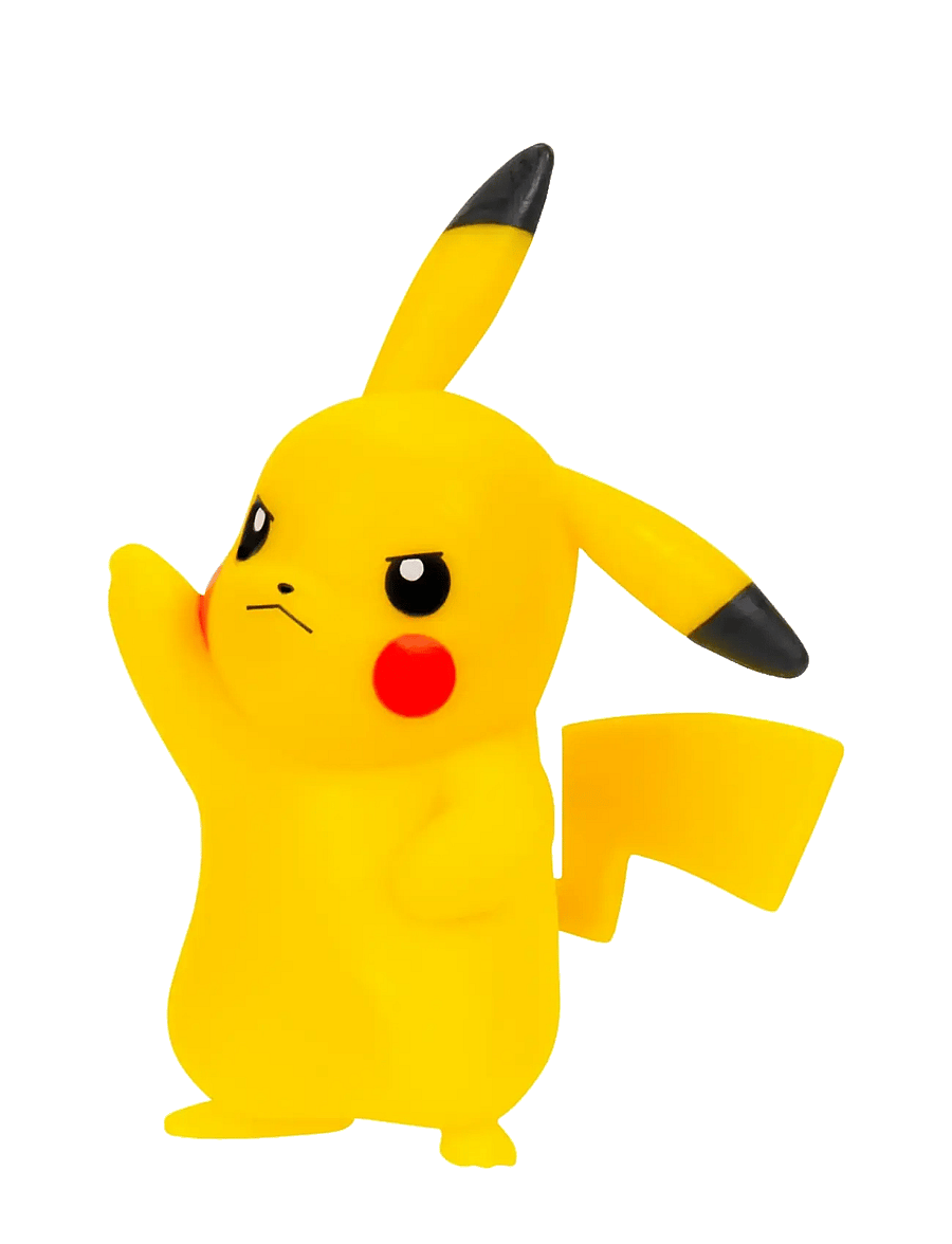 Pokemon - POKEMON BATTLE FIGURE 3 PK PIKACHU/GIBLE/PONYTA - legesæt - multi colour - 5