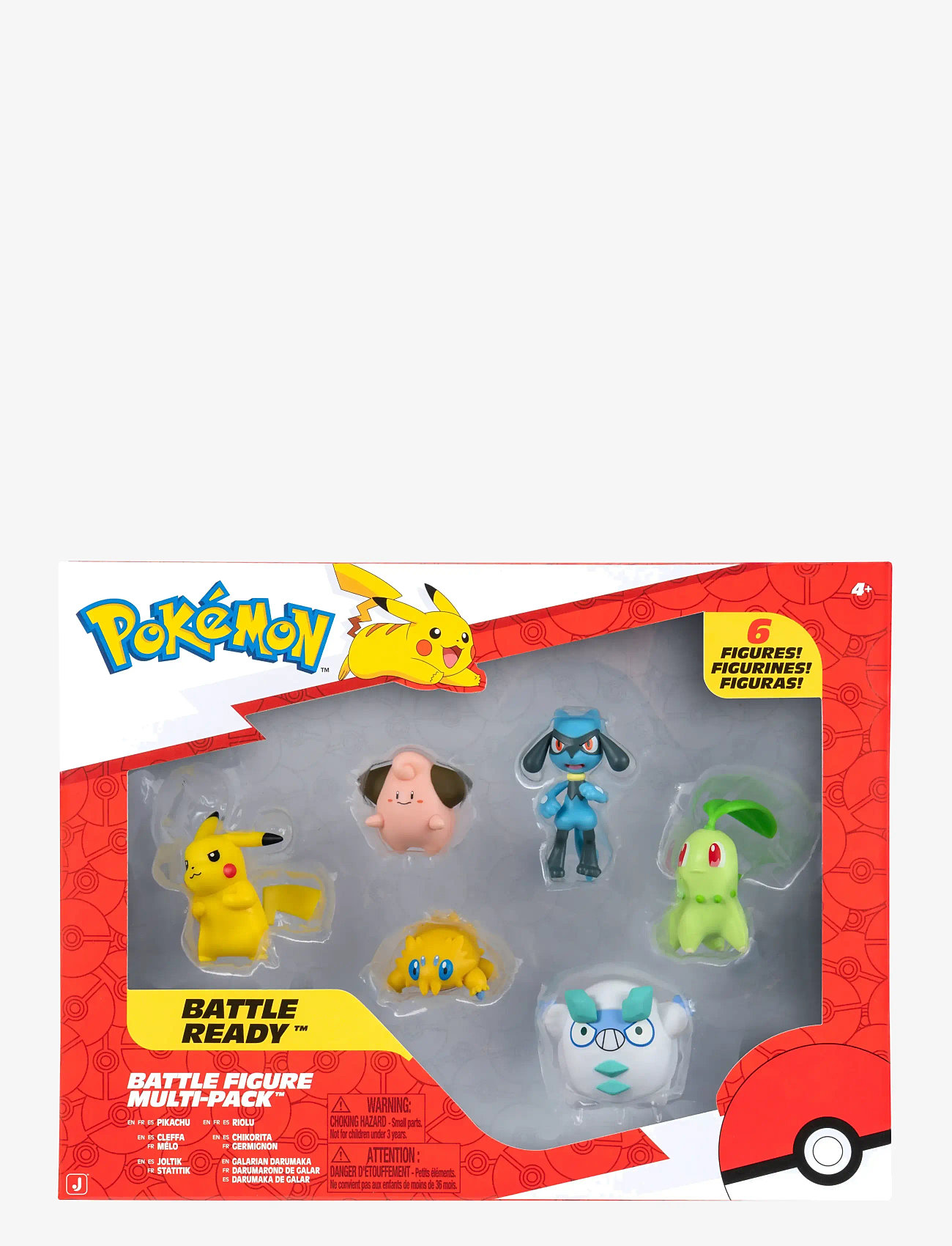 Proxy - POKEMON BATTLE FIGURE 6 PK - laveste priser - multi colour - 0