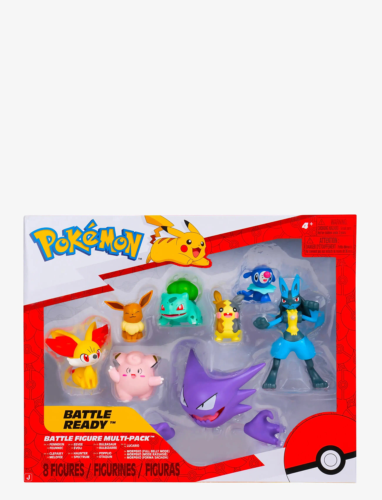 Proxy - POKEMON BATTLE FIGURE 8 PK - legesæt - multi colour - 0