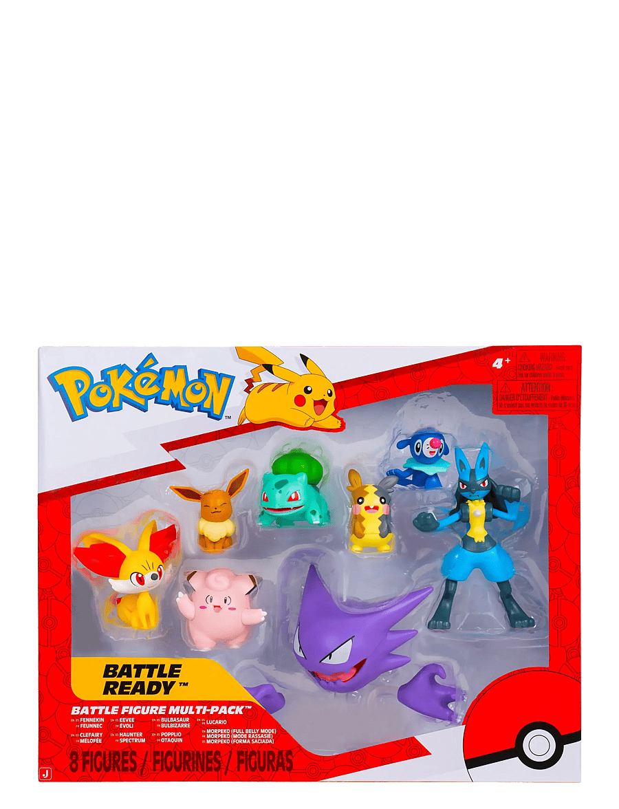 Proxy - POKEMON BATTLE FIGURE 8 PK - leikkisetit - multi colour - 0