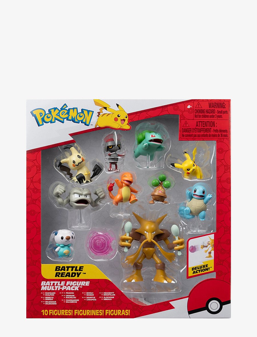 Proxy - POKEMON BATTLE FIGURE 10 PK - action figures - multi colour - 0