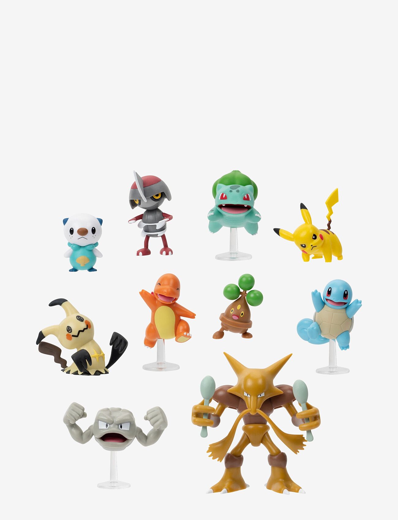 Pokemon - POKEMON BATTLE FIGURE 10 PK - actionfigurer - multi colour - 1