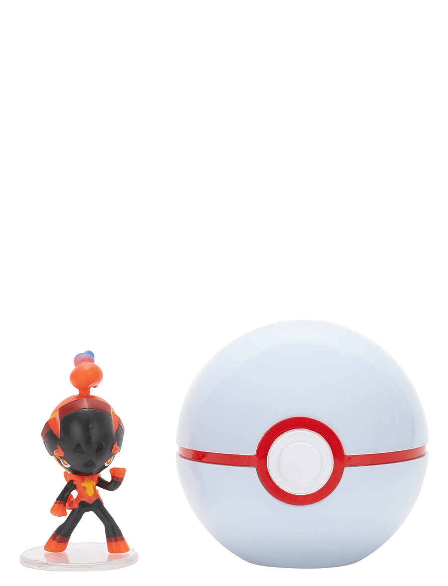Pokemon - POKEMON CLIP N GO CHARCADET W PREMIER BALL - hasarfígúrur - multi colour - 1