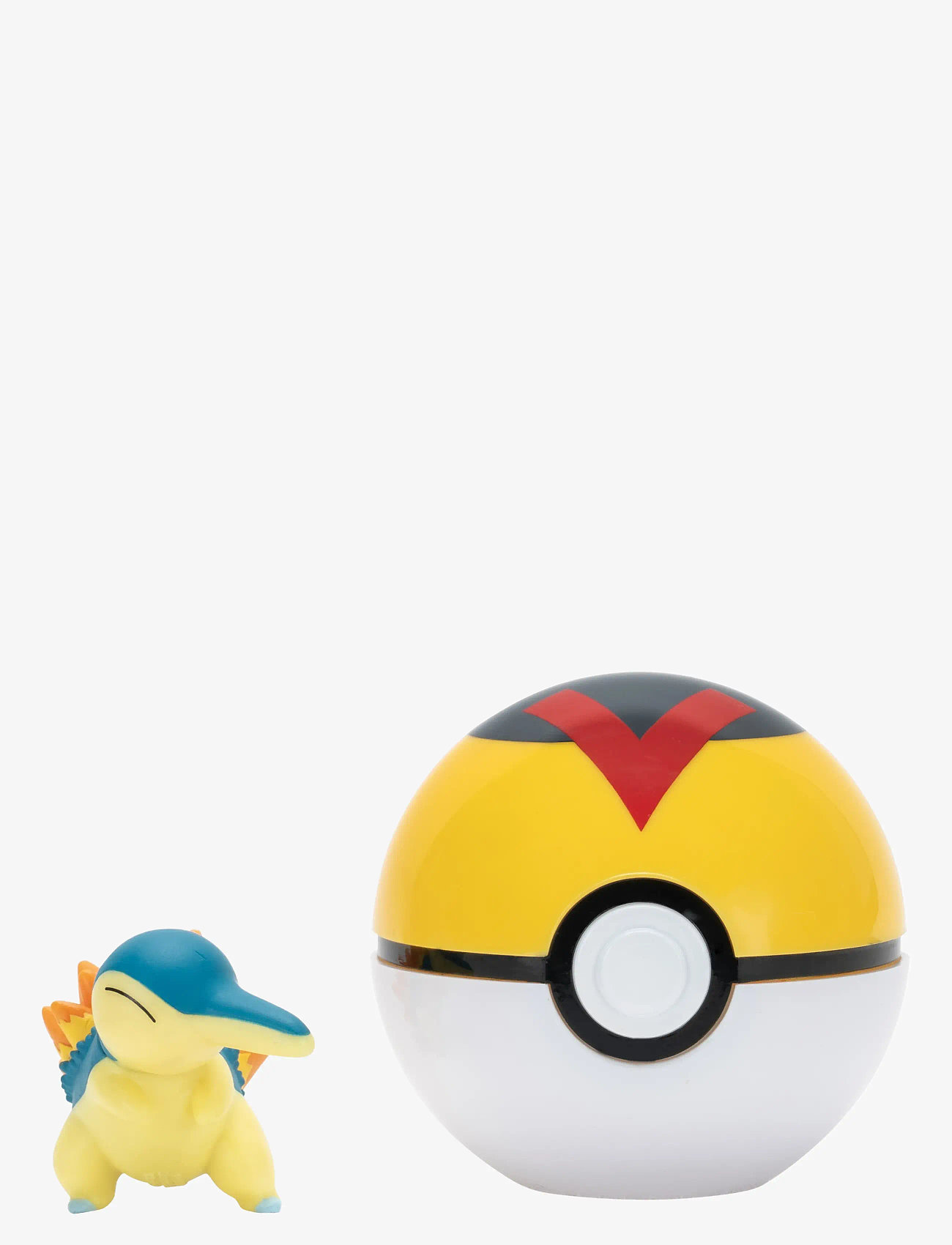 Pokemon - POKEMON CLIP N GO CYNDAQUIL WITH LEVEL BALL - actionfigurer - multi colour - 1
