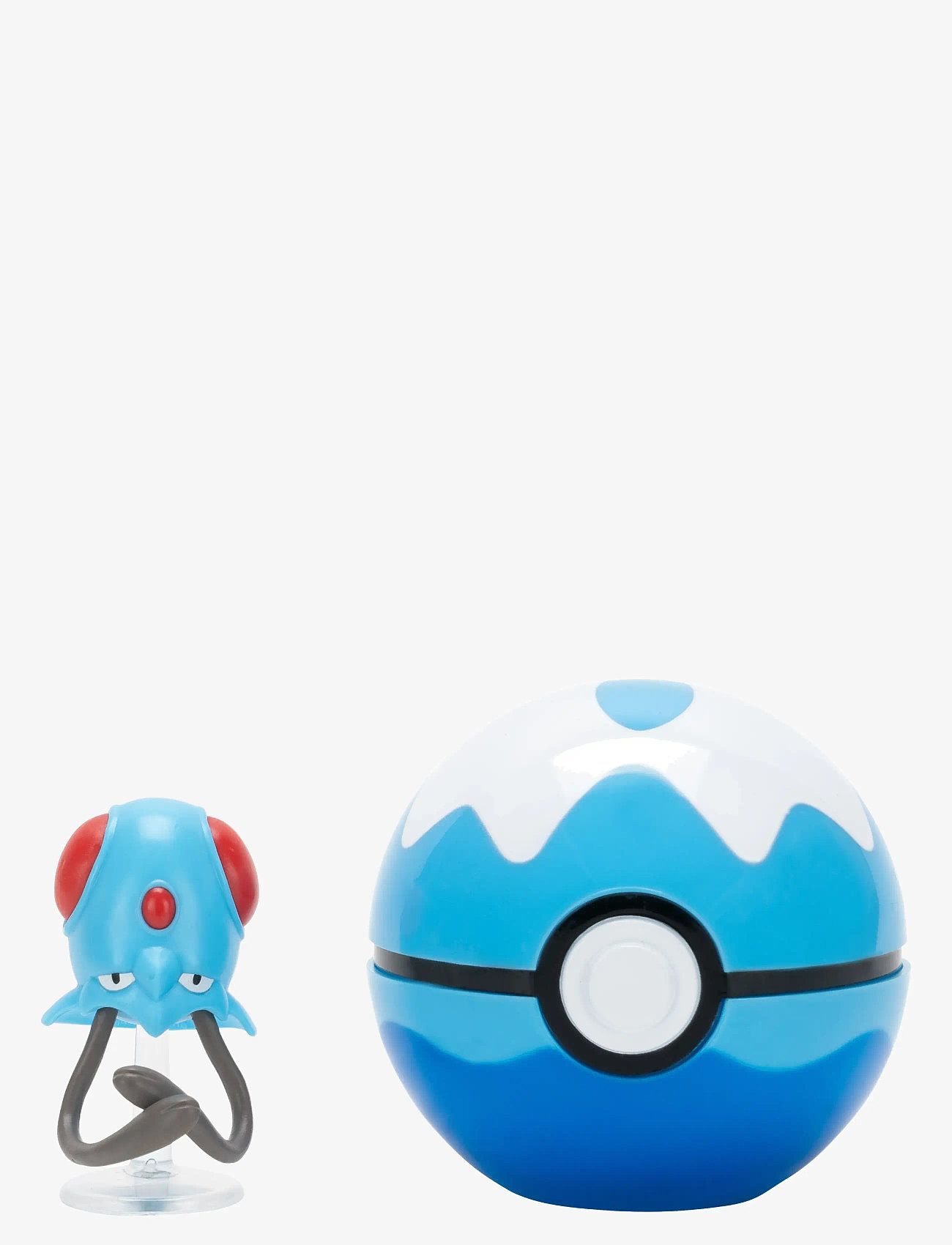 Pokemon - POKEMON CLIP N GO TENTACOOL W DIVE BALL - actionfigurer - multi colour - 1