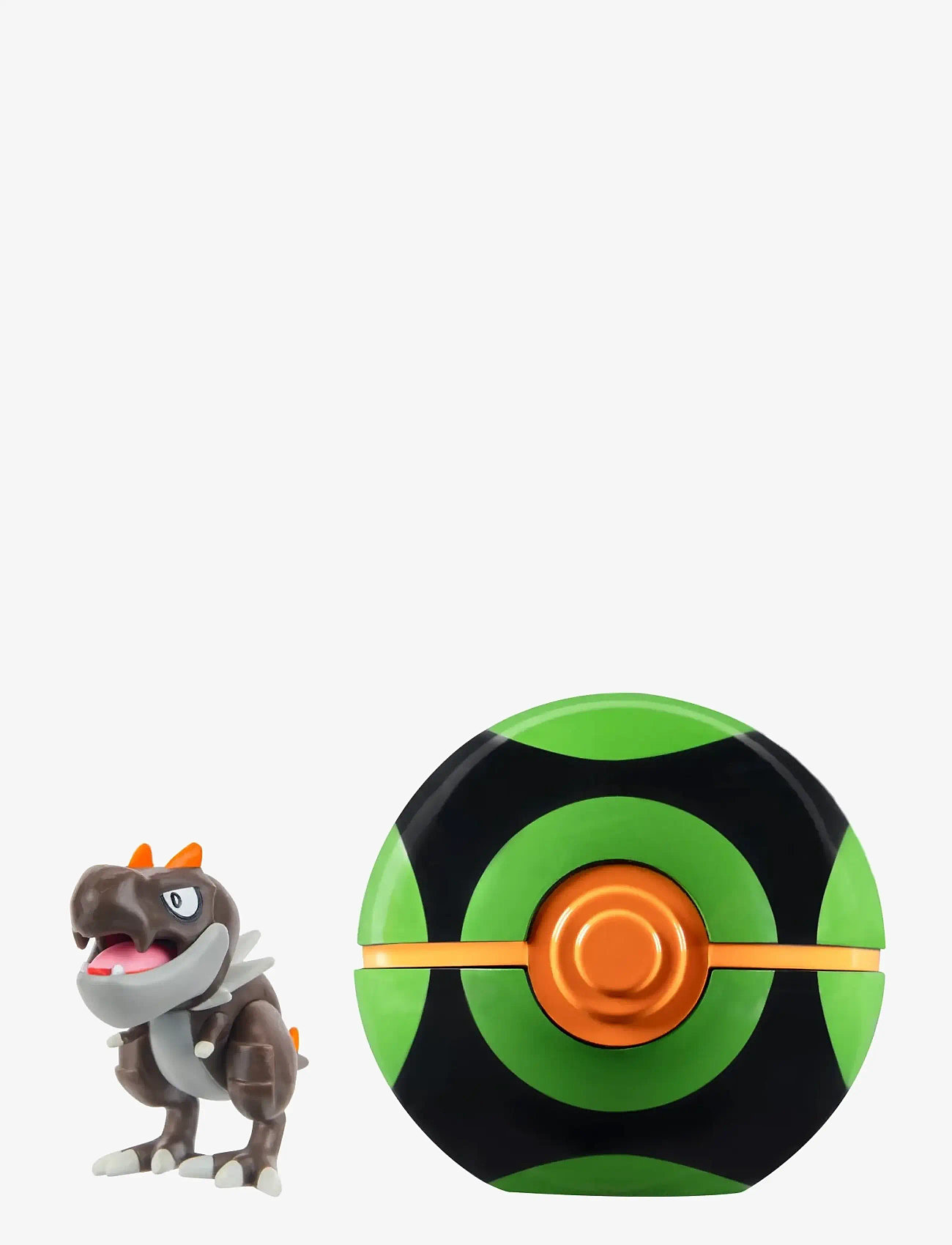 Pokemon - POKEMON CLIP N GO TYRUNT WITH DUSK BALL - lekset - multi colour - 2