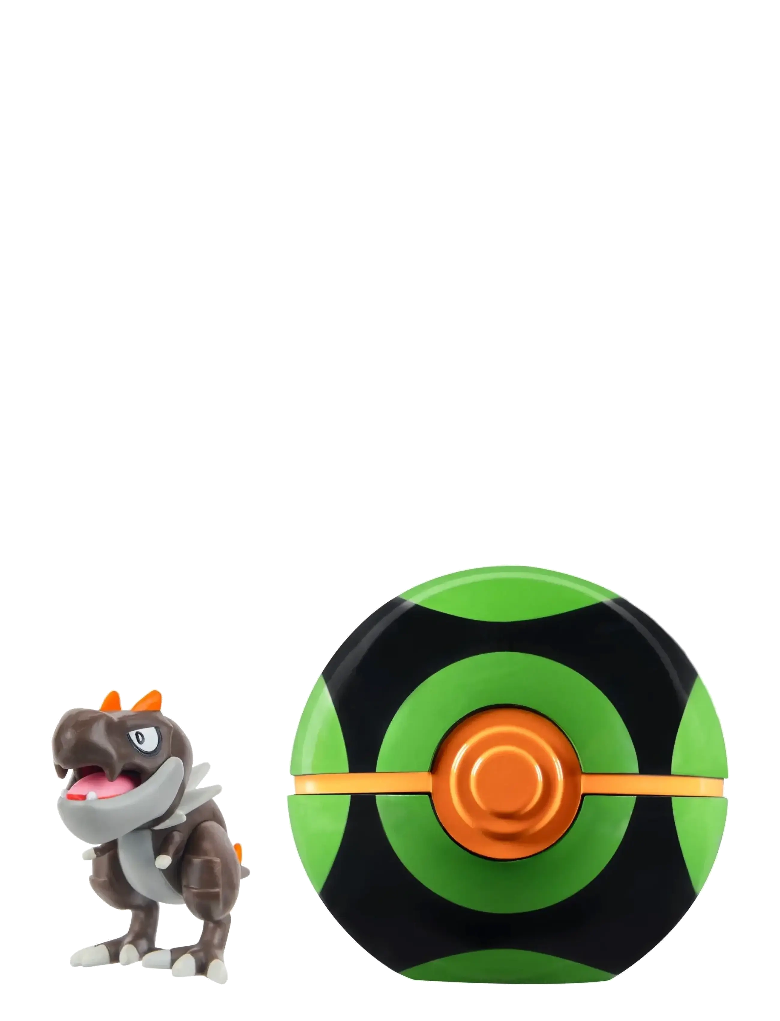 Pokemon - POKEMON CLIP N GO TYRUNT WITH DUSK BALL - legesæt - multi colour - 2