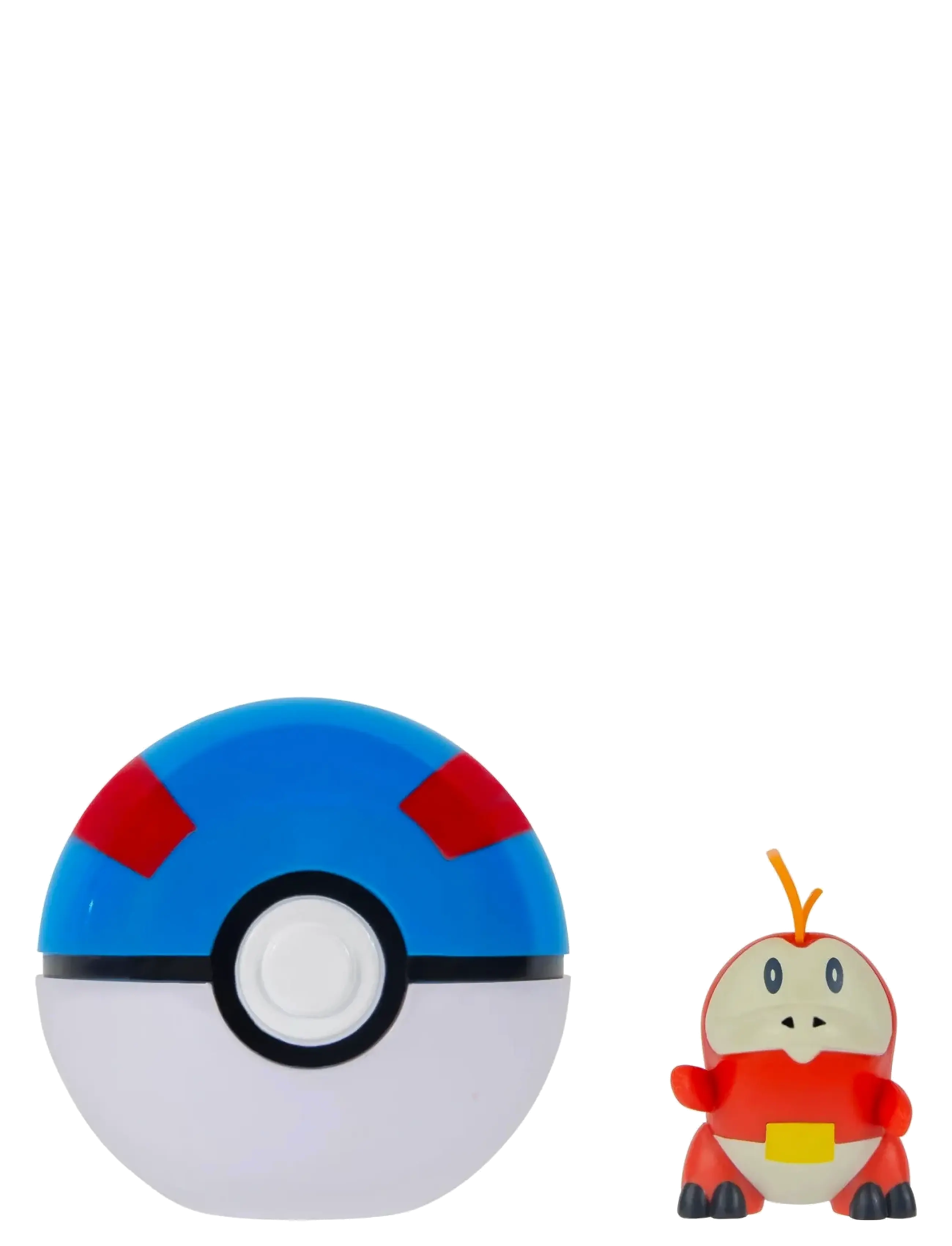 Pokemon - POKEMON CLIP N GO FUECOCO WITH GREAT BALL - legesæt - multi colour - 2