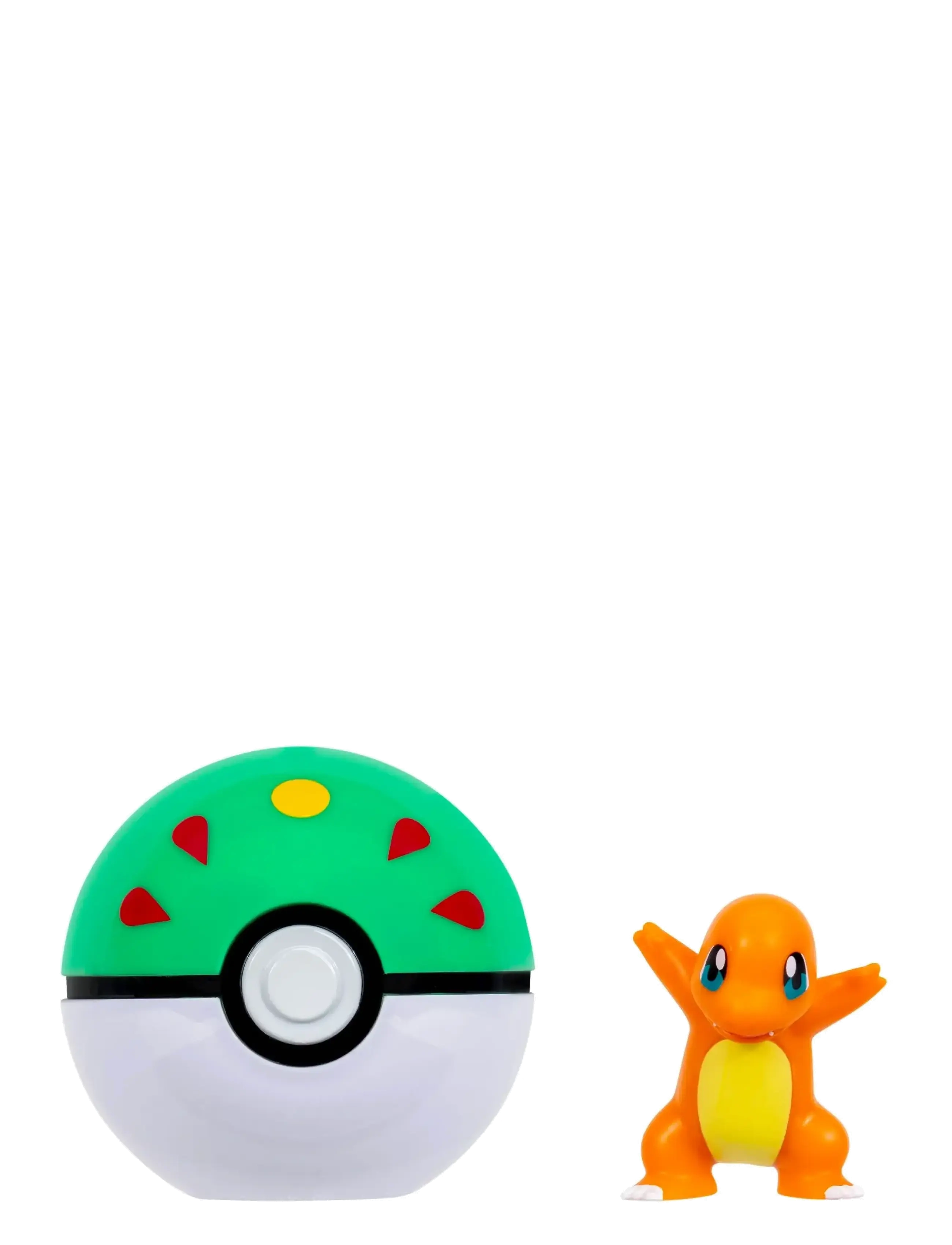 Pokemon - POKEMON CLIP N GO CHARMANDER WITH FRIEND BALL - kvikmynda- og ævintýrapersónur - multi colour - 1