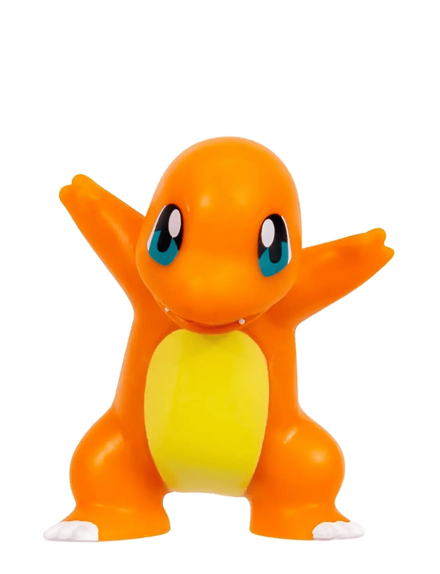 Pokemon - POKEMON CLIP N GO CHARMANDER WITH FRIEND BALL - kvikmynda- og ævintýrapersónur - multi colour - 3