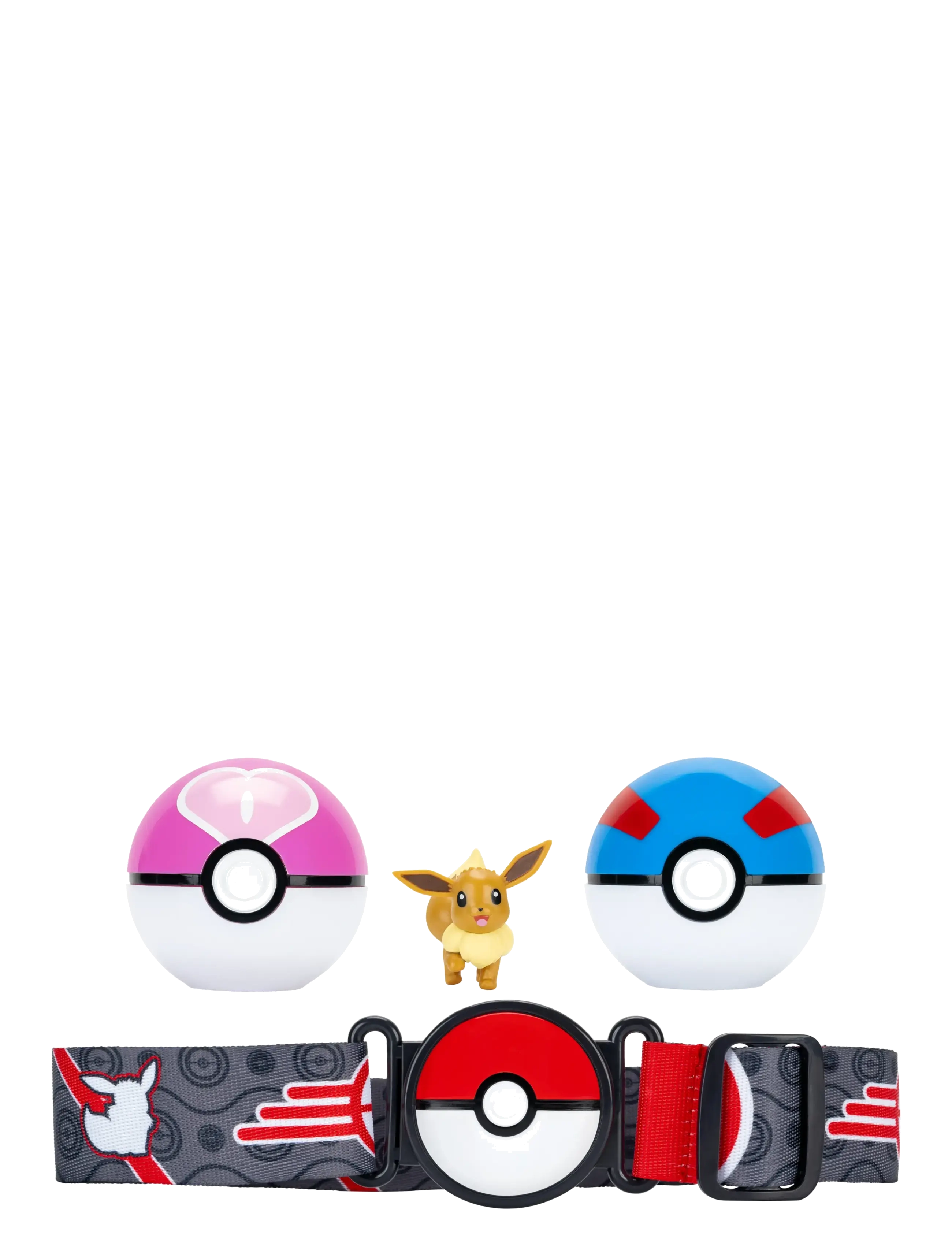 Pokemon - POKEMON CLIP N GO BELT SET EEVEE - legesæt - multi colour - 2