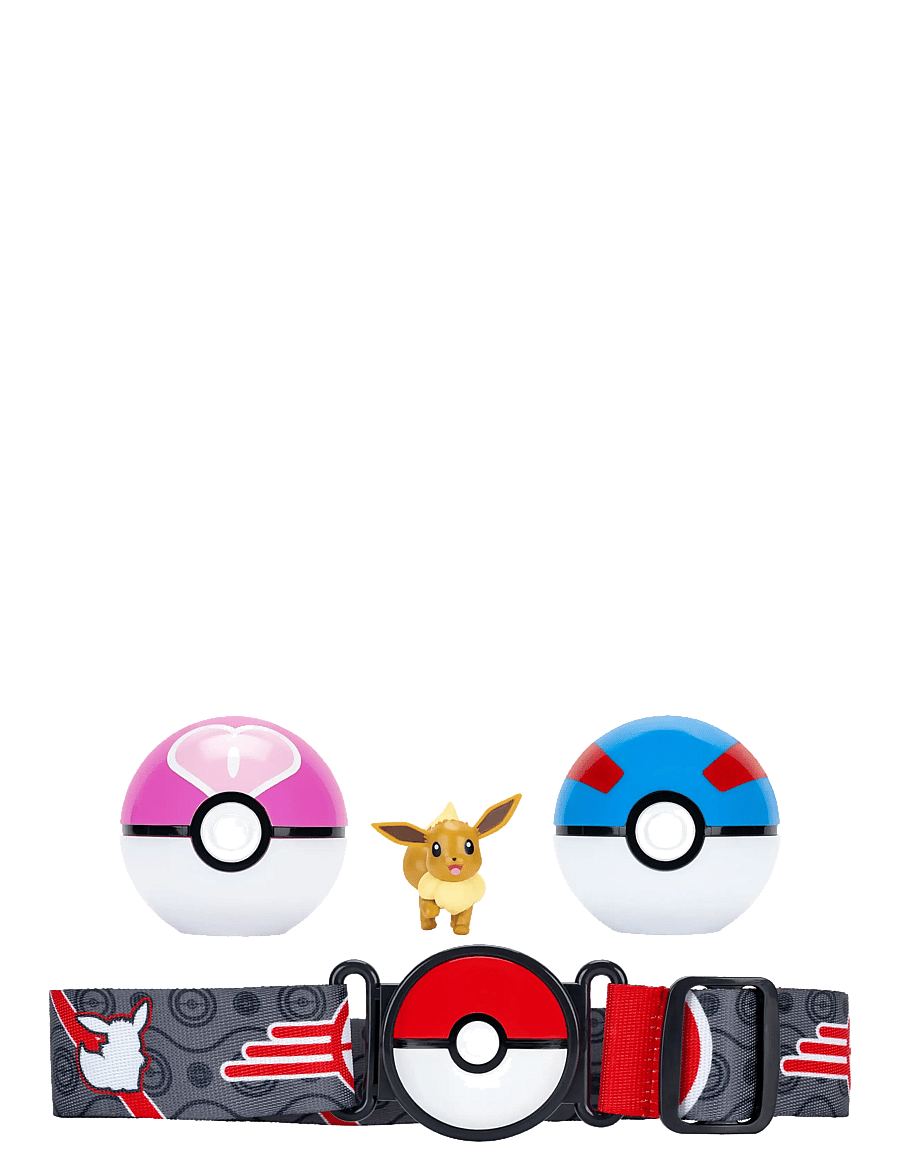 Pokemon - POKEMON CLIP N GO BELT SET EEVEE - legesæt - multi colour - 2