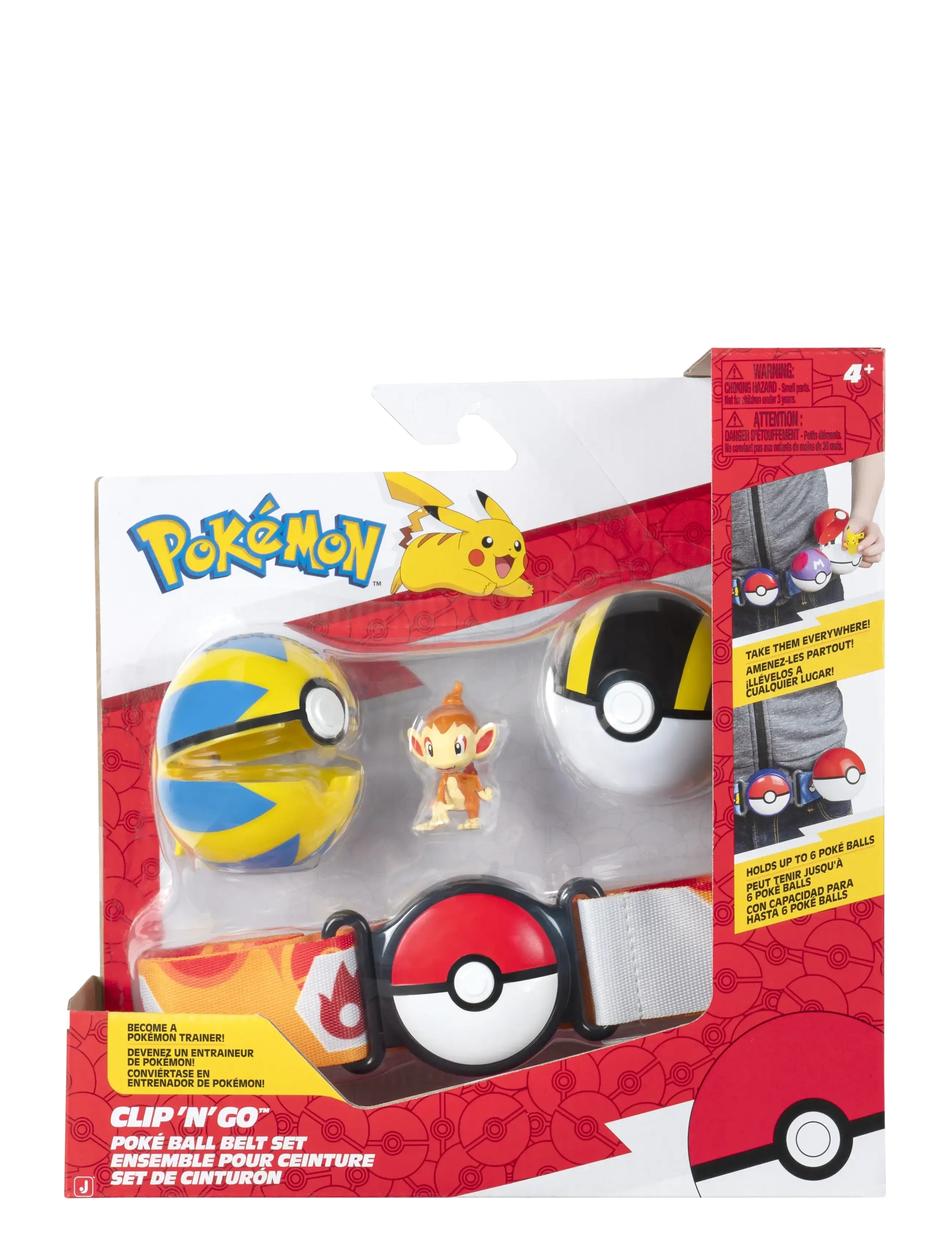 Proxy POKEMON CLIP N GO BELT SET CHIMCHAR - Leksaksset & Leksaksfigurer - MULTI COLOUR / multi