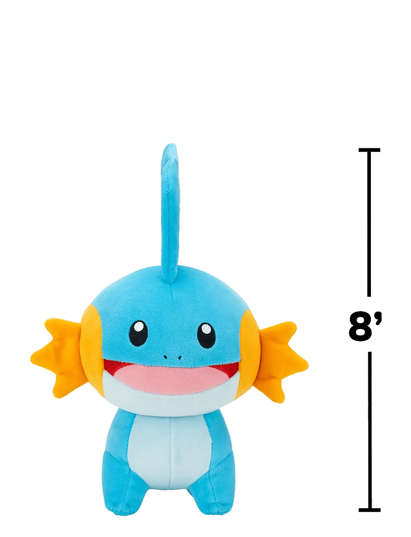 Pokemon - POKEMON PLUSH 20 CM MUDKIP CDU - mjuka leksaker - multi colour - 3