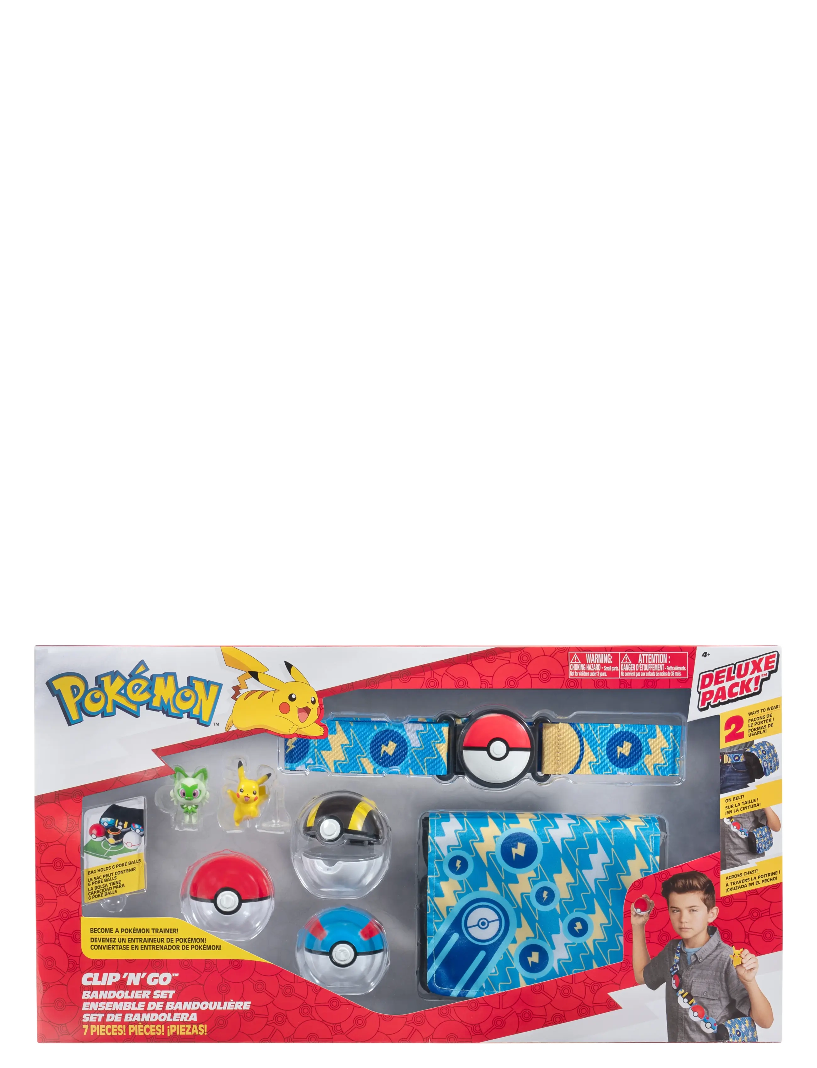 Pokemon POKEMON CLIP NO GO BANDOLIER PROMO SET - Nyheter - MULTI COLOUR / multi