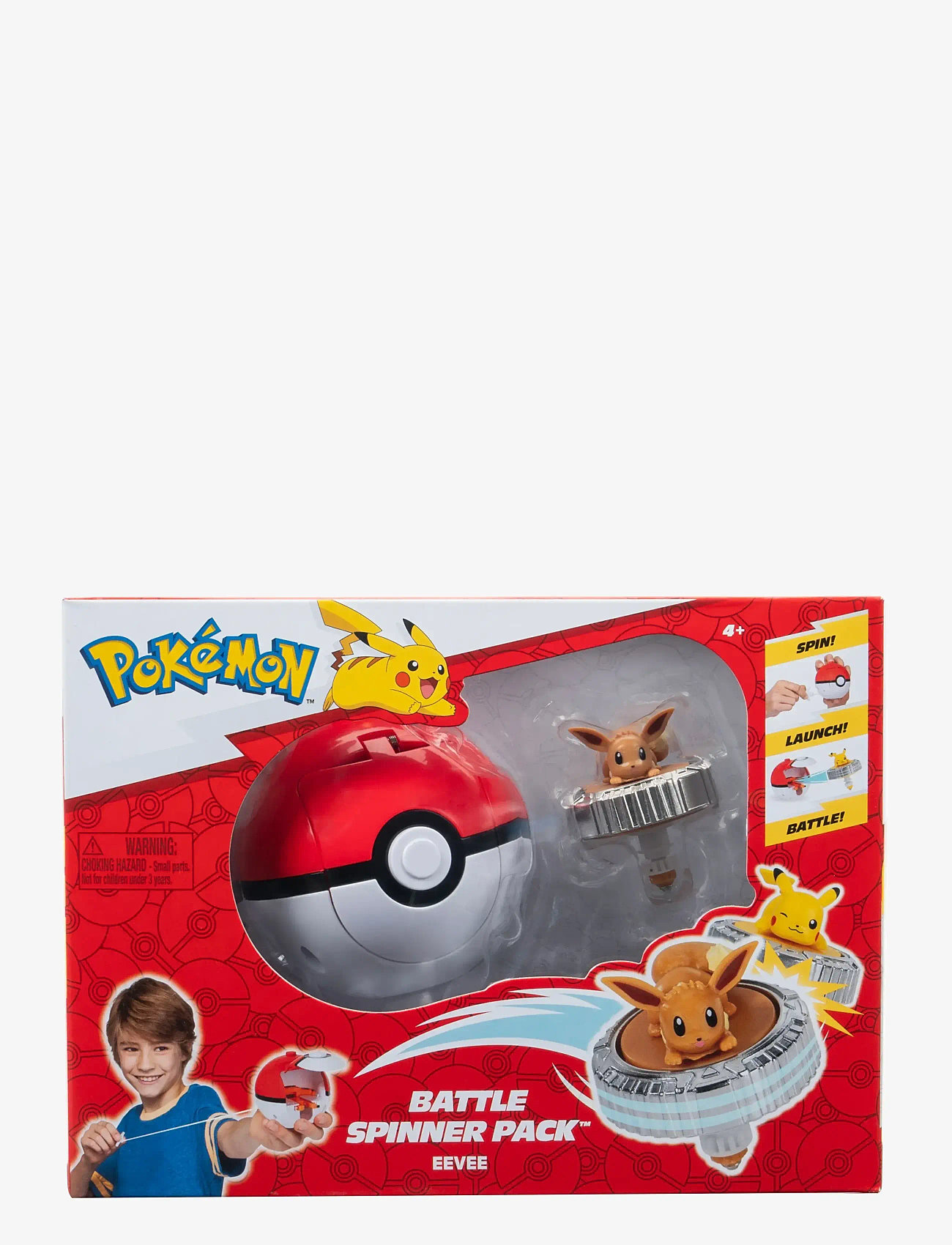 Pokemon - POKEMON BATTLE SPINNER EEVEE - play sets - multi colour - 0