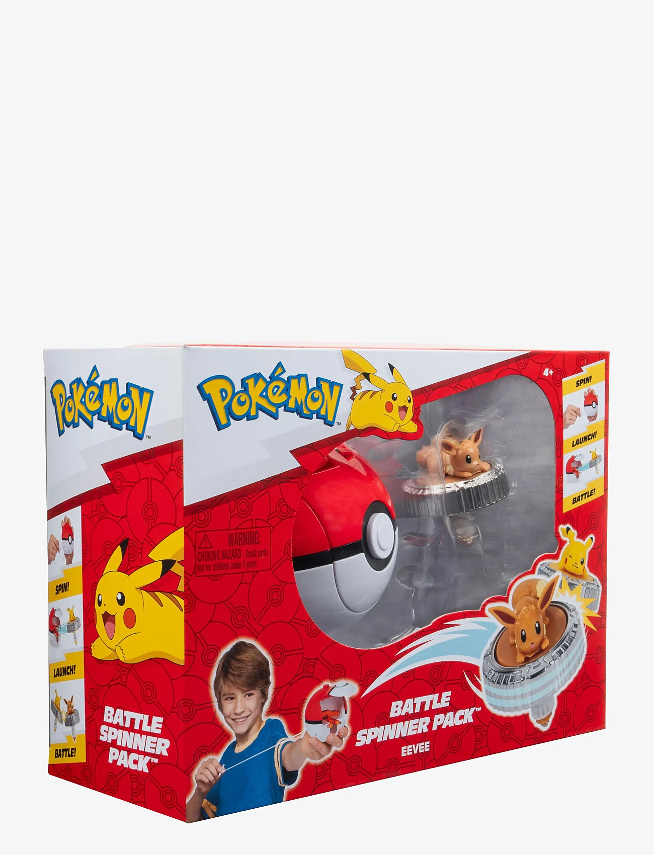 Pokemon - POKEMON BATTLE SPINNER EEVEE - play sets - multi colour - 1