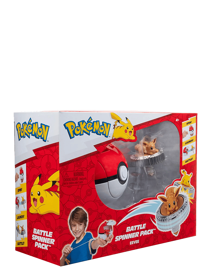 Pokemon - POKEMON BATTLE SPINNER EEVEE - play sets - multi colour - 1