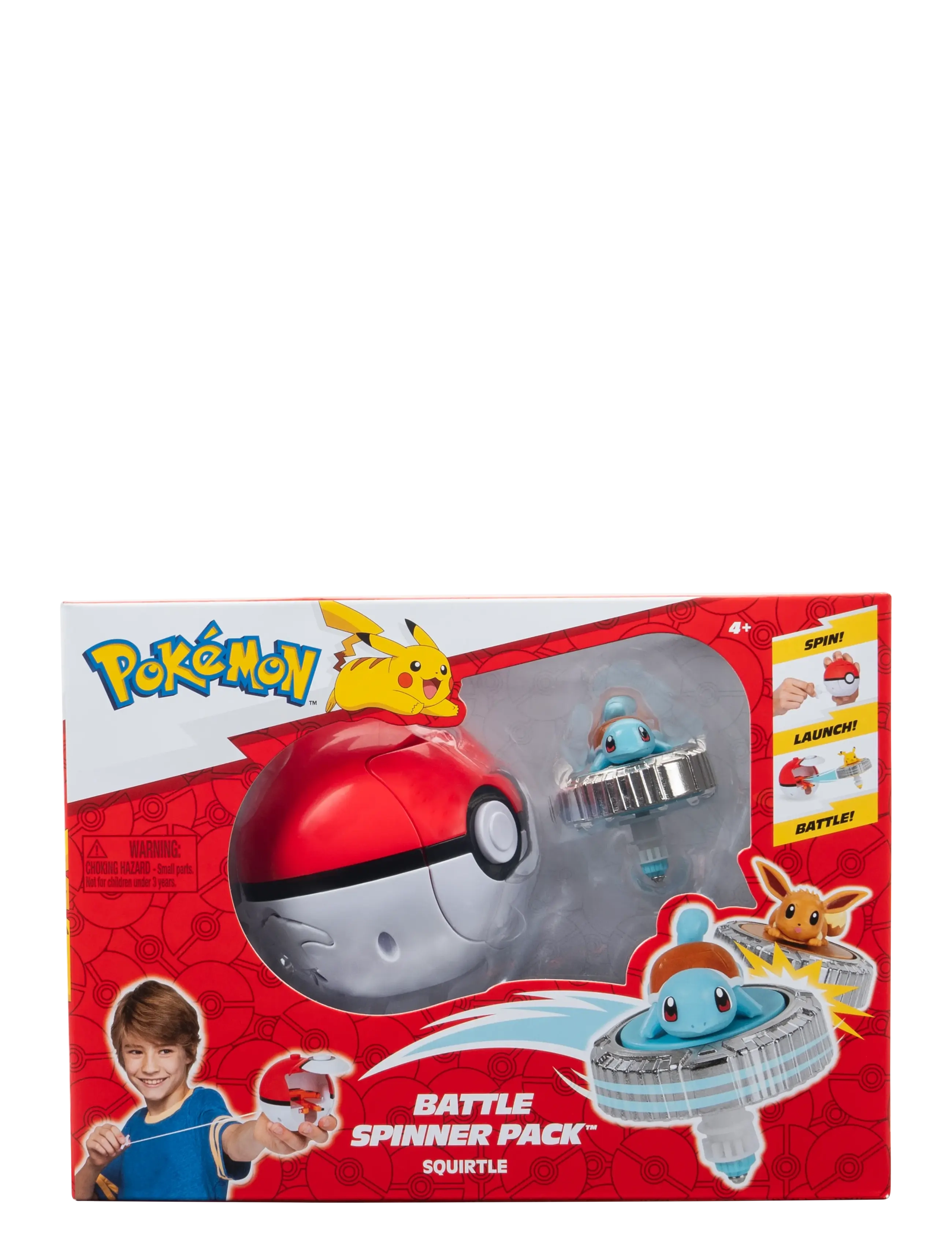 Pokemon POKEMON BATTLE SPINNER SQUIRTLE - App deal - MULTI COLOUR / red