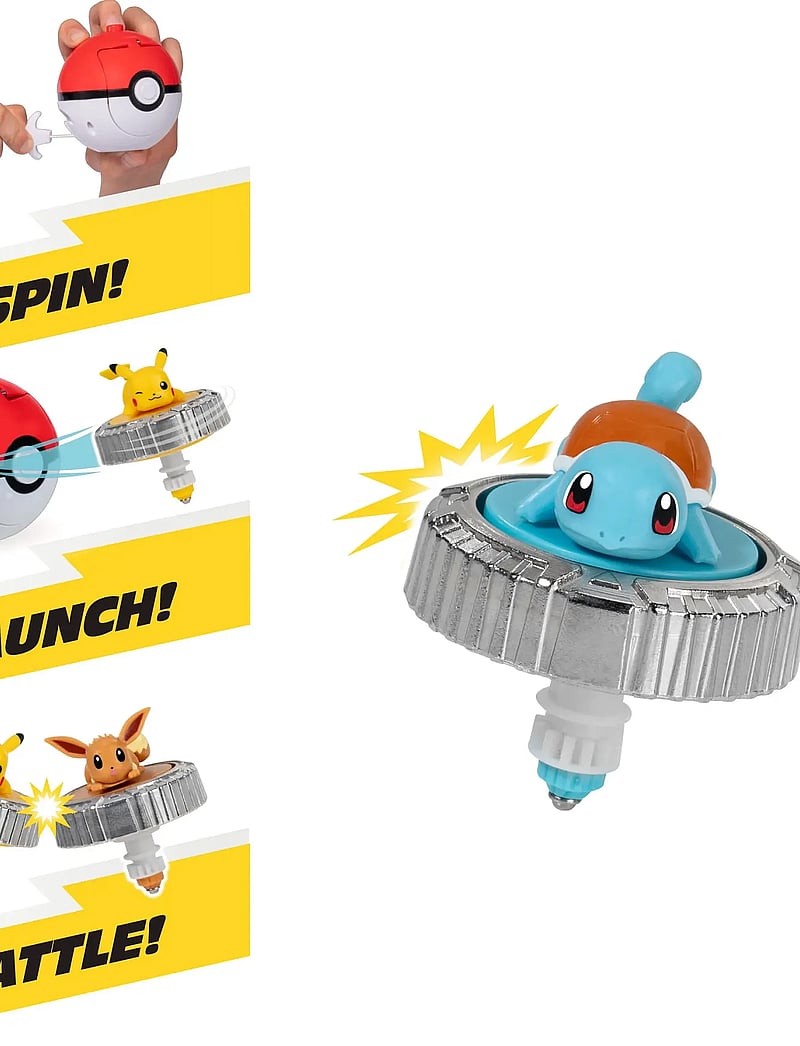 Pokemon - POKEMON BATTLE SPINNER SQUIRTLE - film & sagofigurer - multi colour - 0