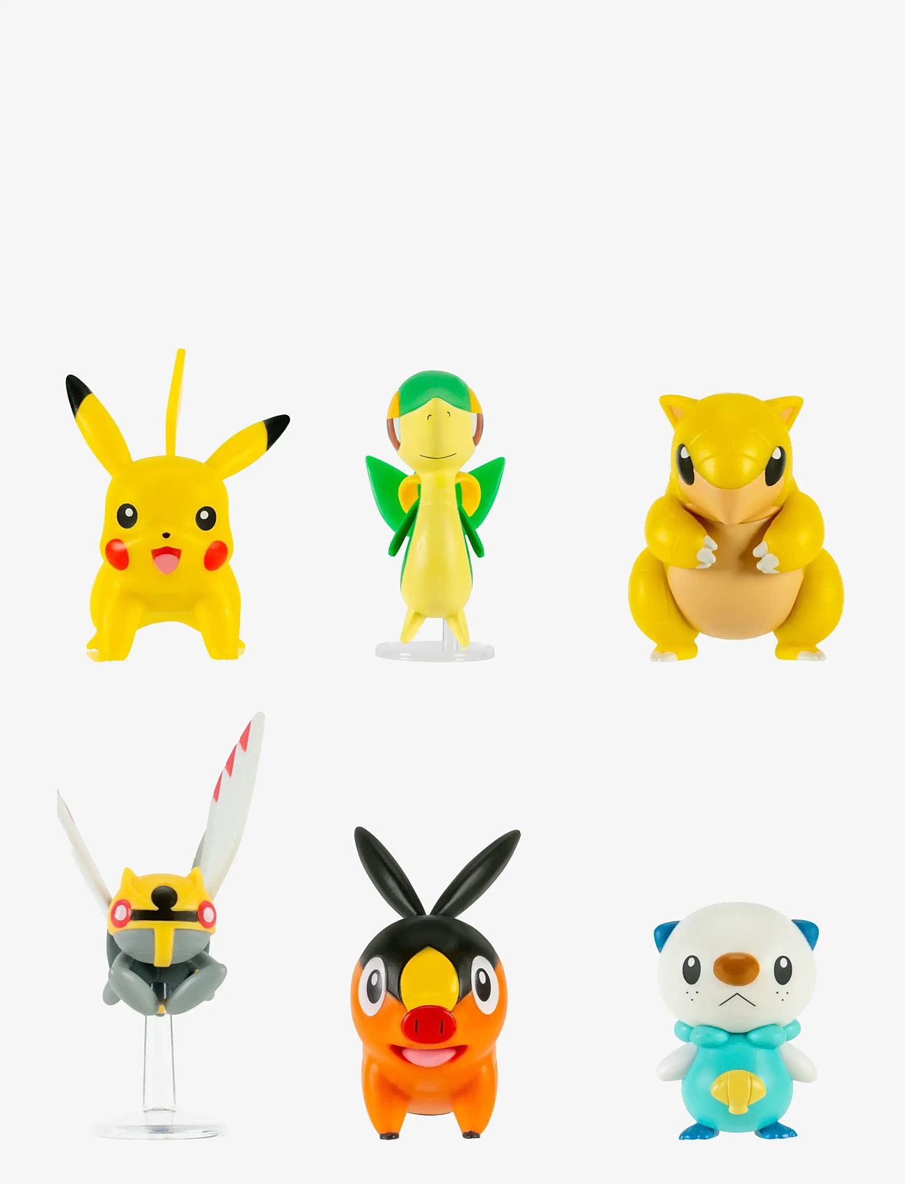 Pokemon - POKEMON BATTLE FIGURE 6 PK - actionfigurer - multi colour - 2