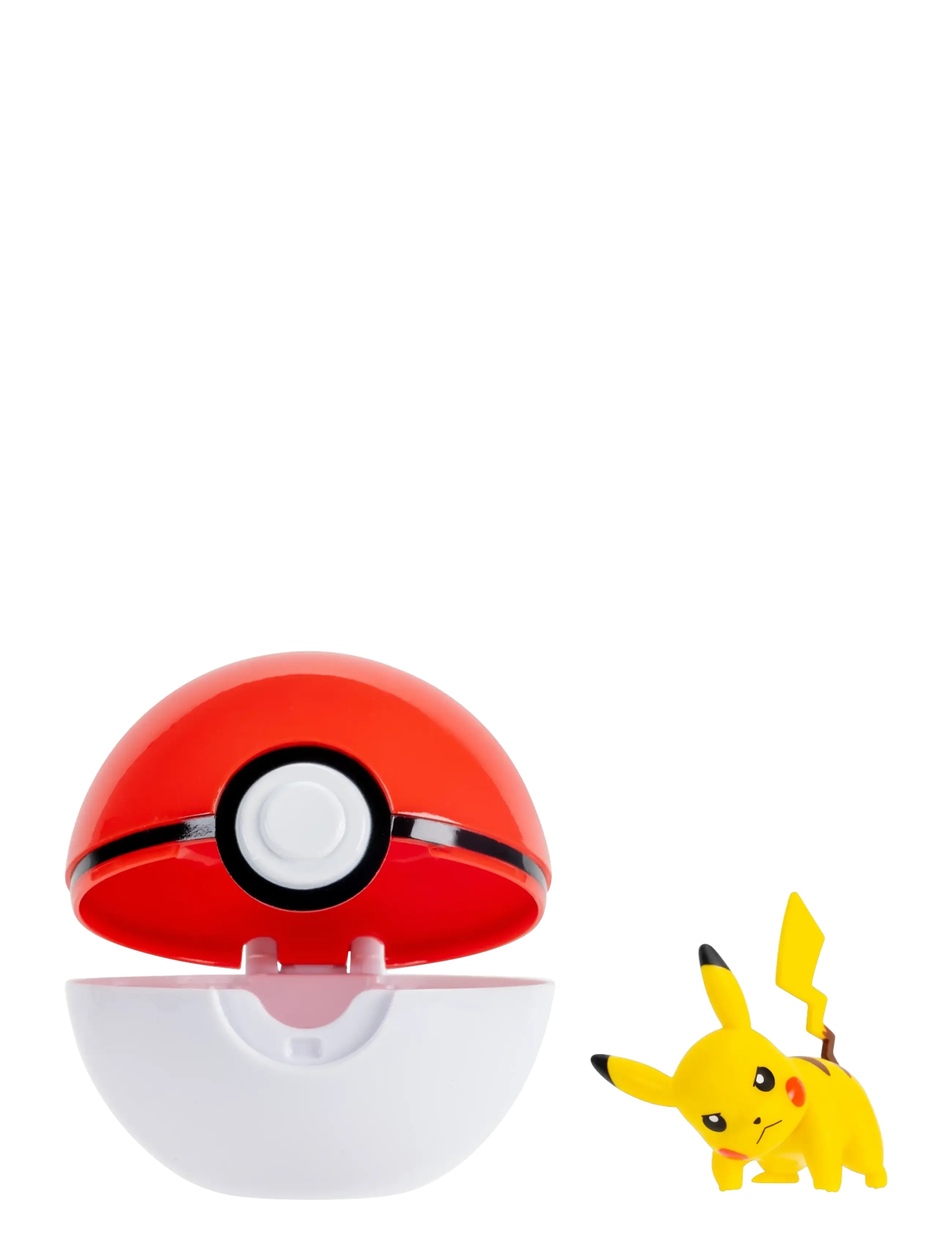 Pokemon - POKEMON CLIP N GO PIKACHU WITH POKE BALL - lekset - multi colour - 2